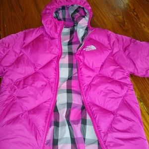 North face reversible jacket size 10/12